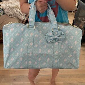 Stoney clover lane high tea printed ruffle duffle bag